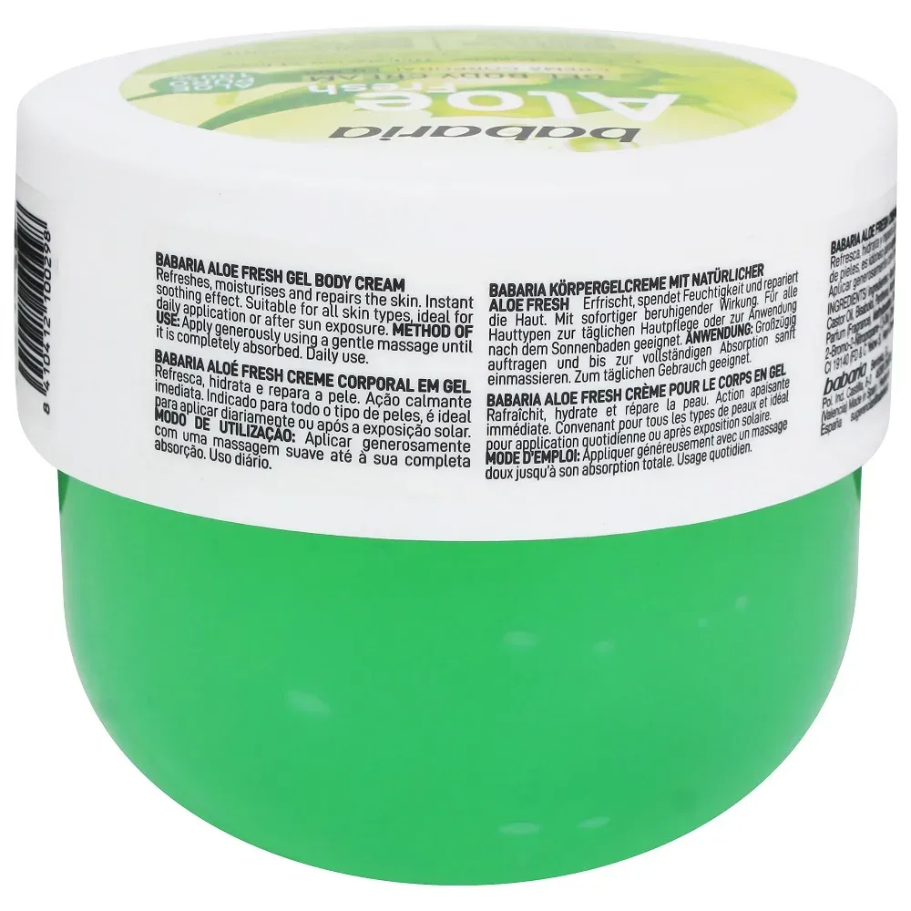 Gel Body Cream Aloe Vera 400 Ml