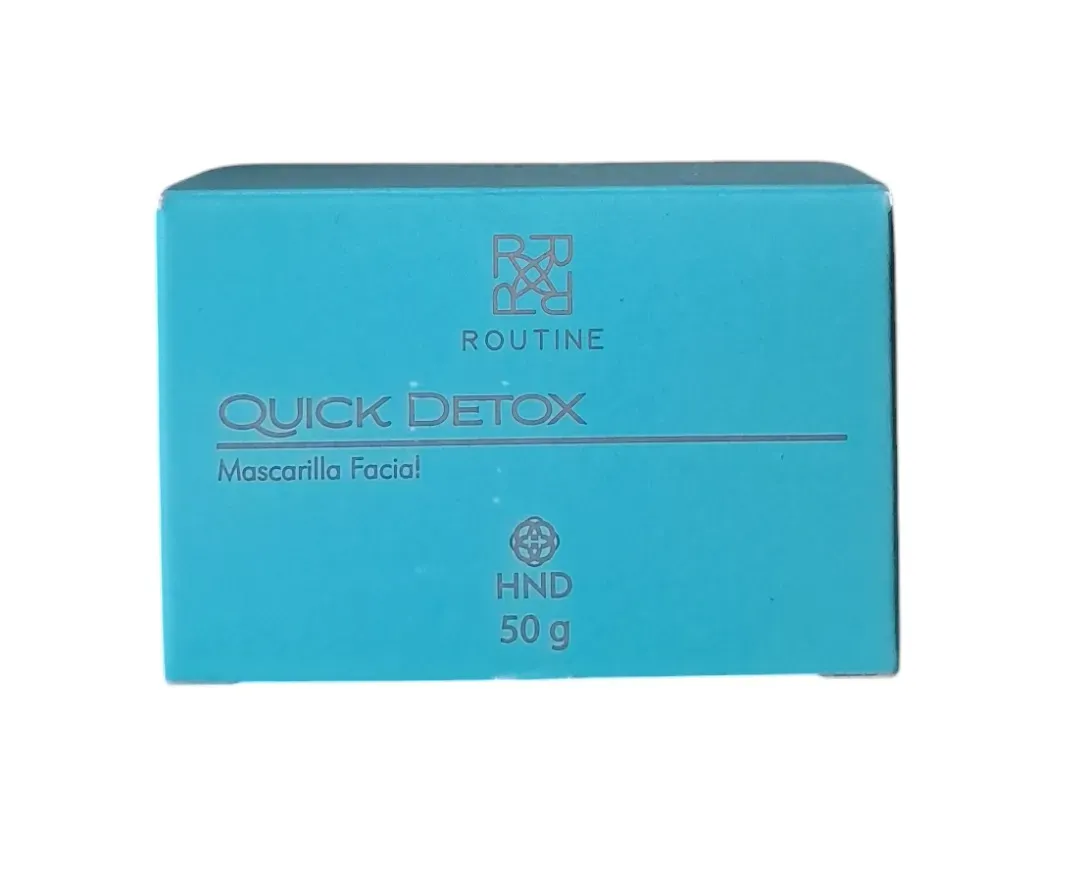 Mascarilla Facial Purificante Quick Detox Routine 