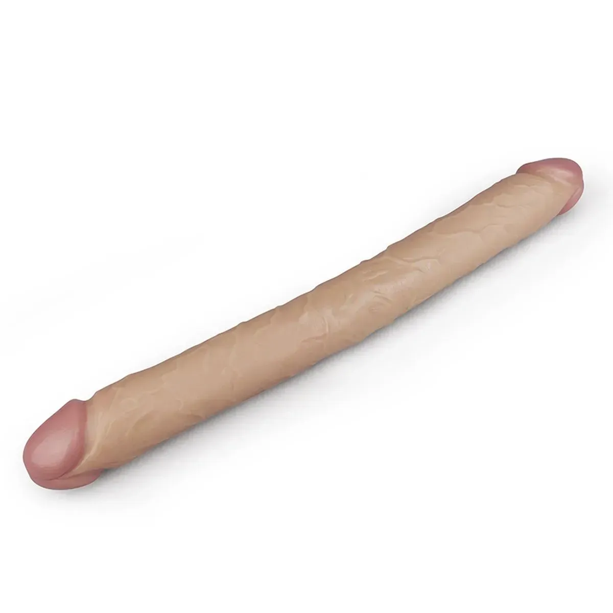 Dildo doble realista 17 cm Slim ultra