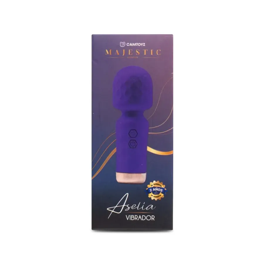 Vibrador Aselia Morado Camtoyz