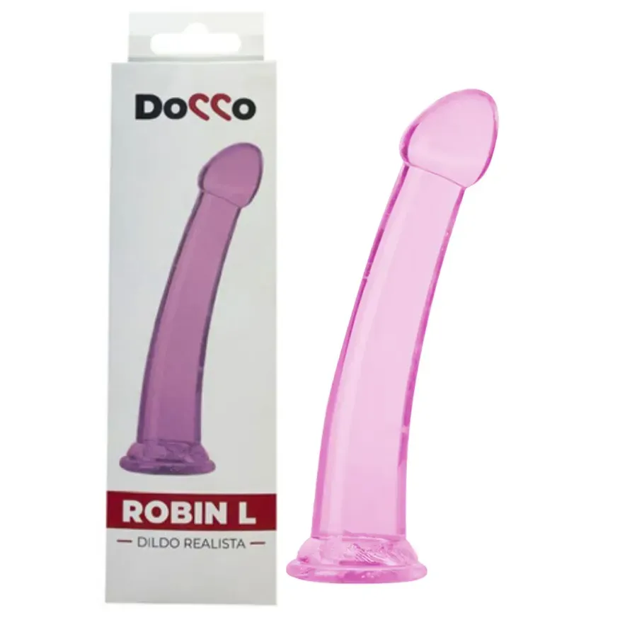 Dildo Realista Robin Rosado