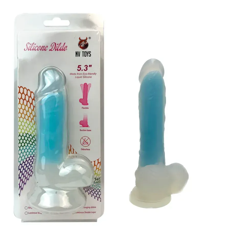 Dildo Realista Dark Shine