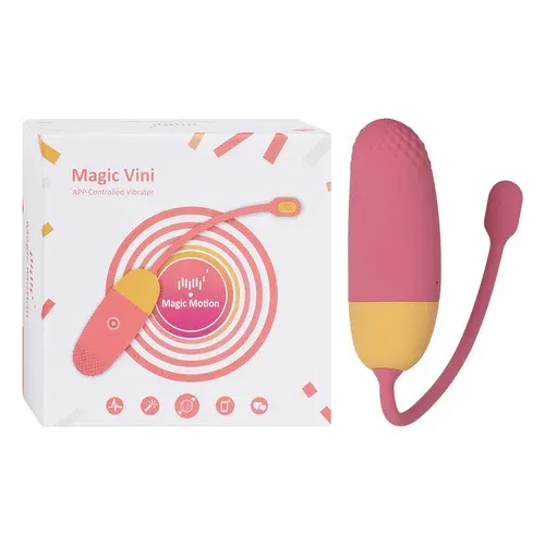 Huevo Vibrador con APP Vini Naranja MAGIC MOTION 