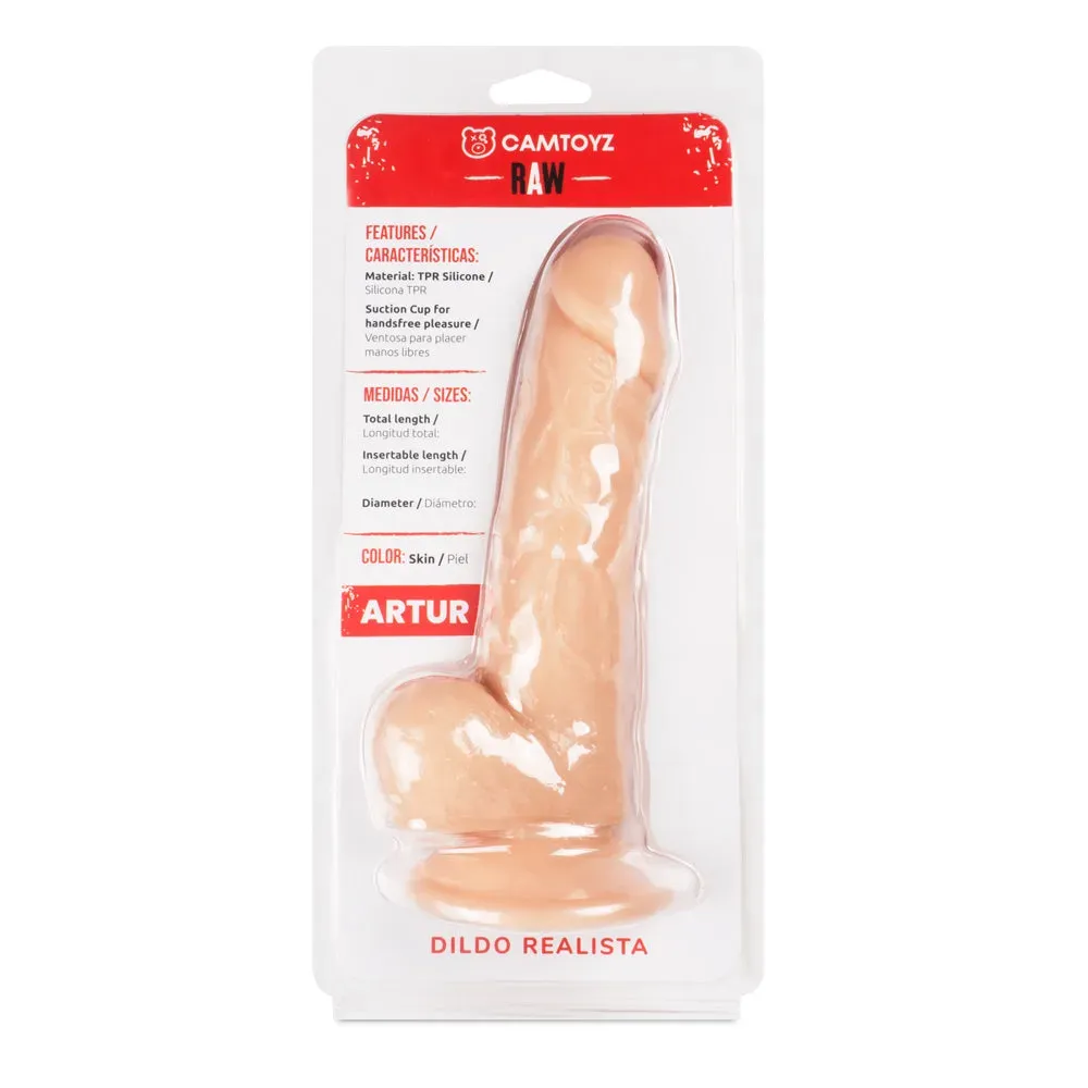 Dildo Realista Artur 19.5 Cm CAMTOYZ