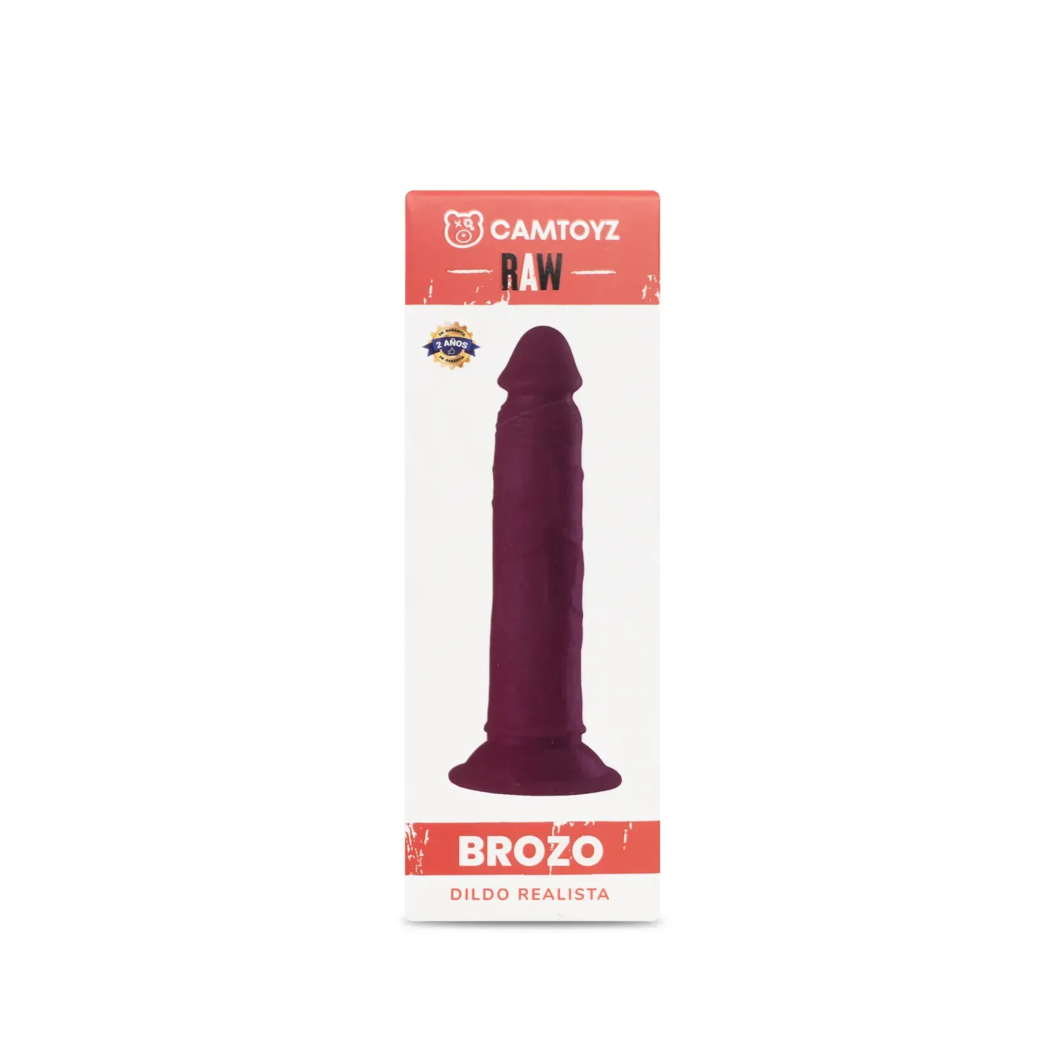 Dildo Realista Brozo Rosado 19 cm CAMTOYZ