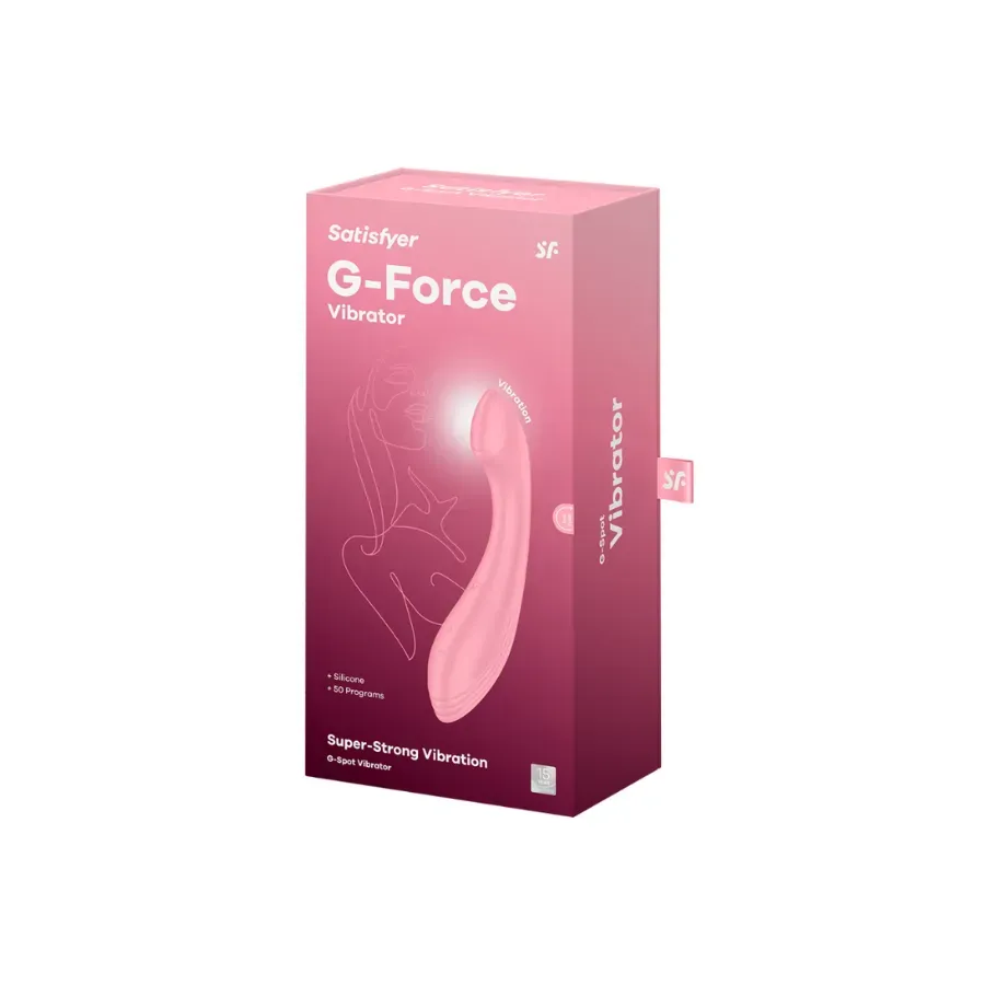 Vibrador g-force rosado SATISFYER