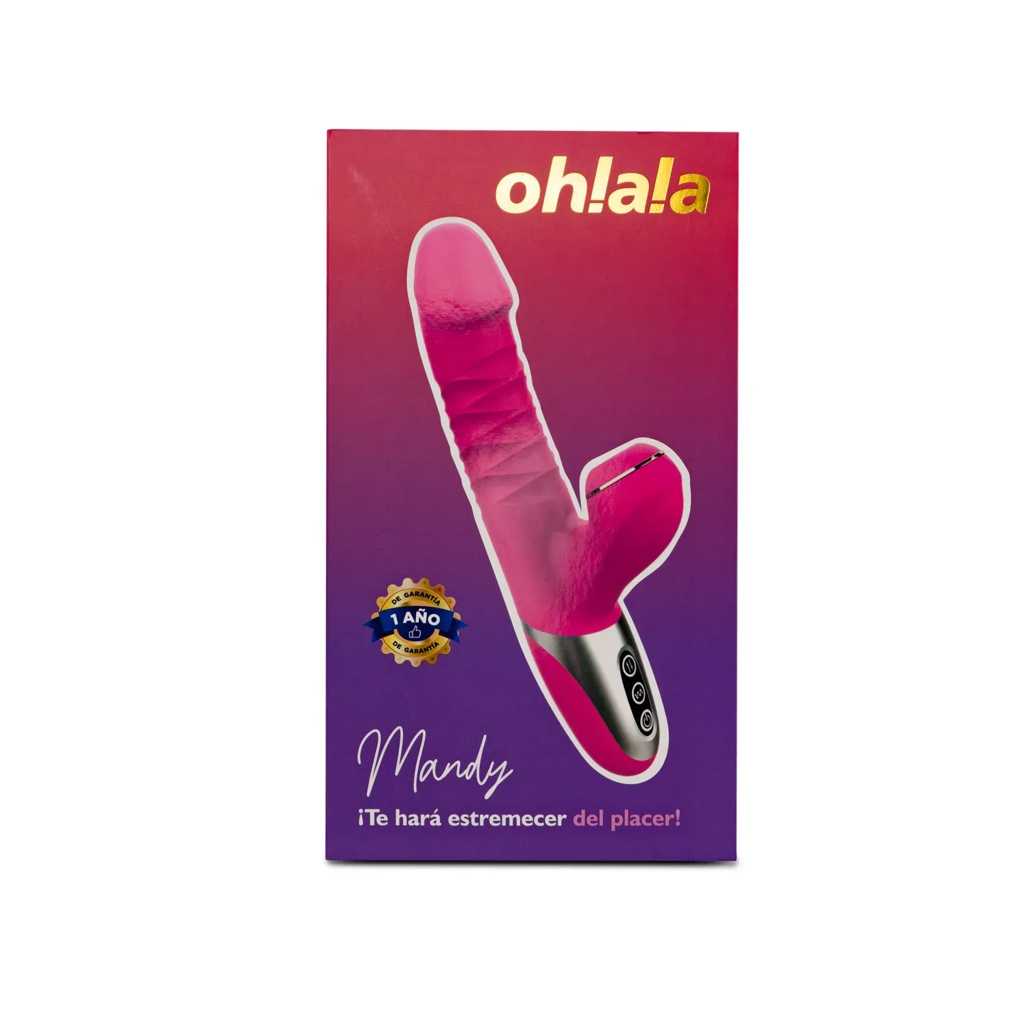 Vibrador y Succionador Mandy CAMTOYZ