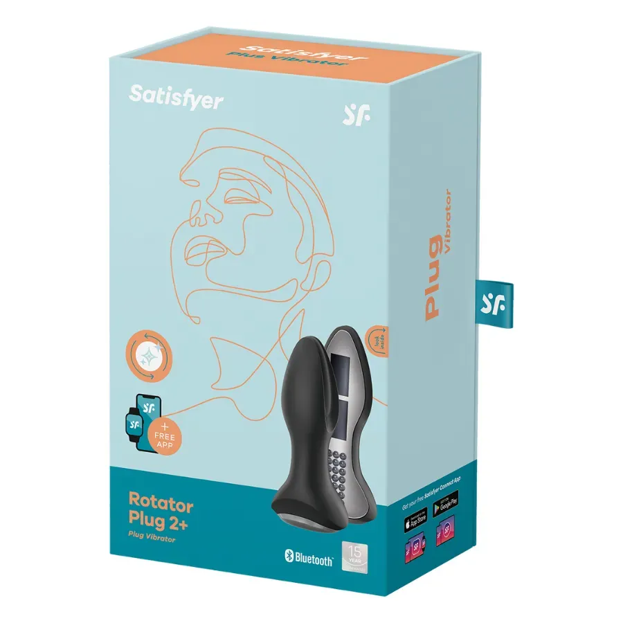 Plug Anal Vibrador Rotator 2 Satisfyer