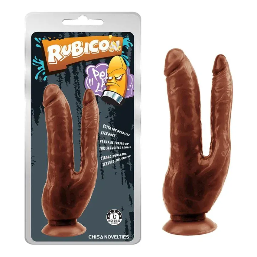 Dildo Dark Magic Dual 20 cm Brown