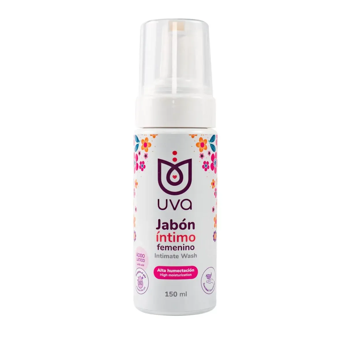 Jabón Íntimo Femenino en Espuma 150 Ml UVA 