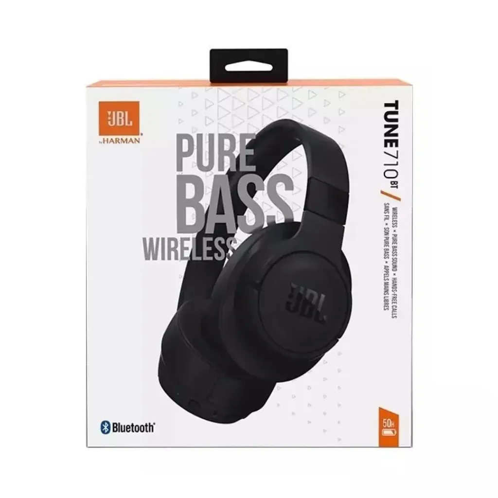 Audífonos Inalámbricos Jbl Tune 710bt Negro