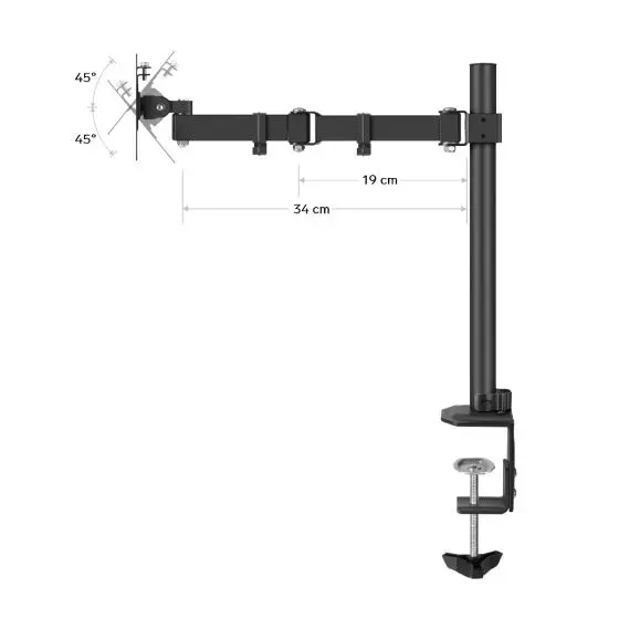 Soporte Escritorio Base Mesa Para  TV/Monitor 17 A 32