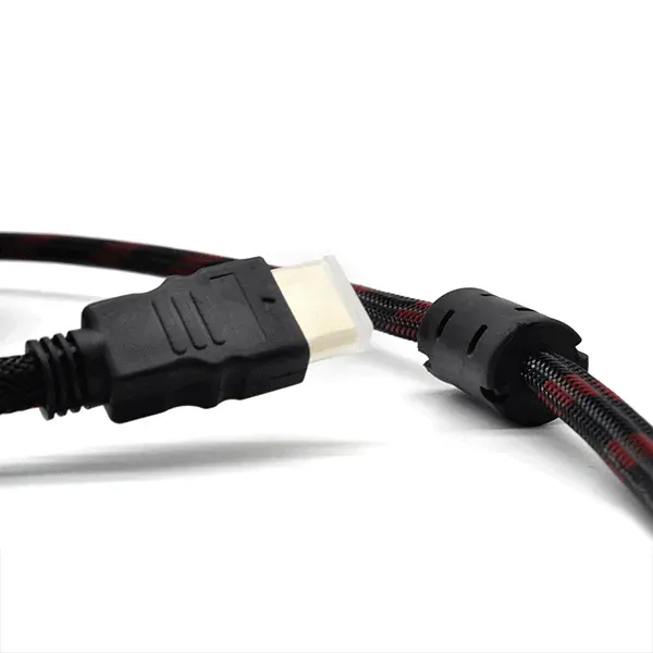 Cable Hdmi 10 Mts Encauchetado 100% Cobre 