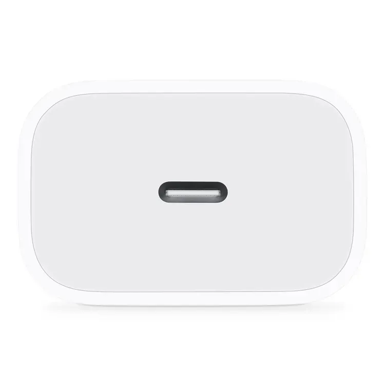 Adaptador / Cargador de Corriente APPLE 20W USB-C Blanco Original 