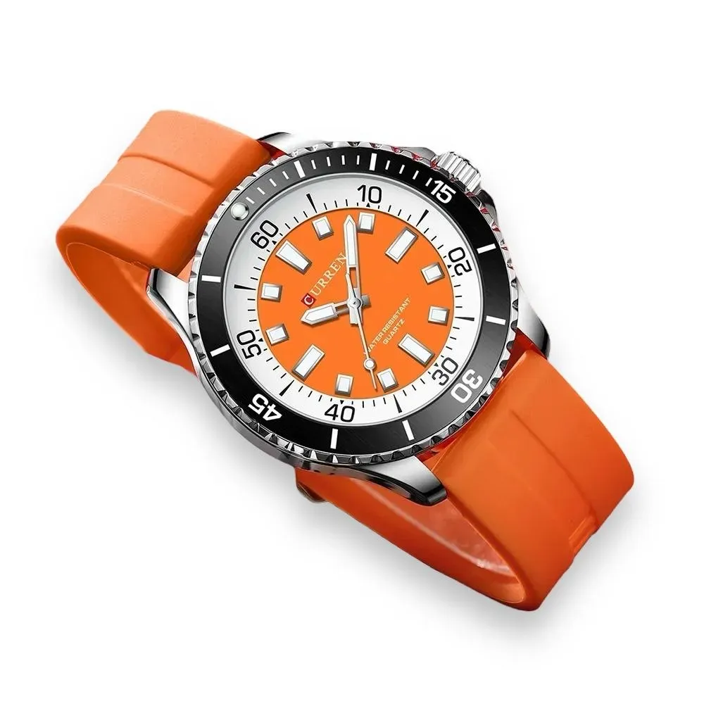 Reloj Deportivo CURREN Original Resistente Al Agua 8448