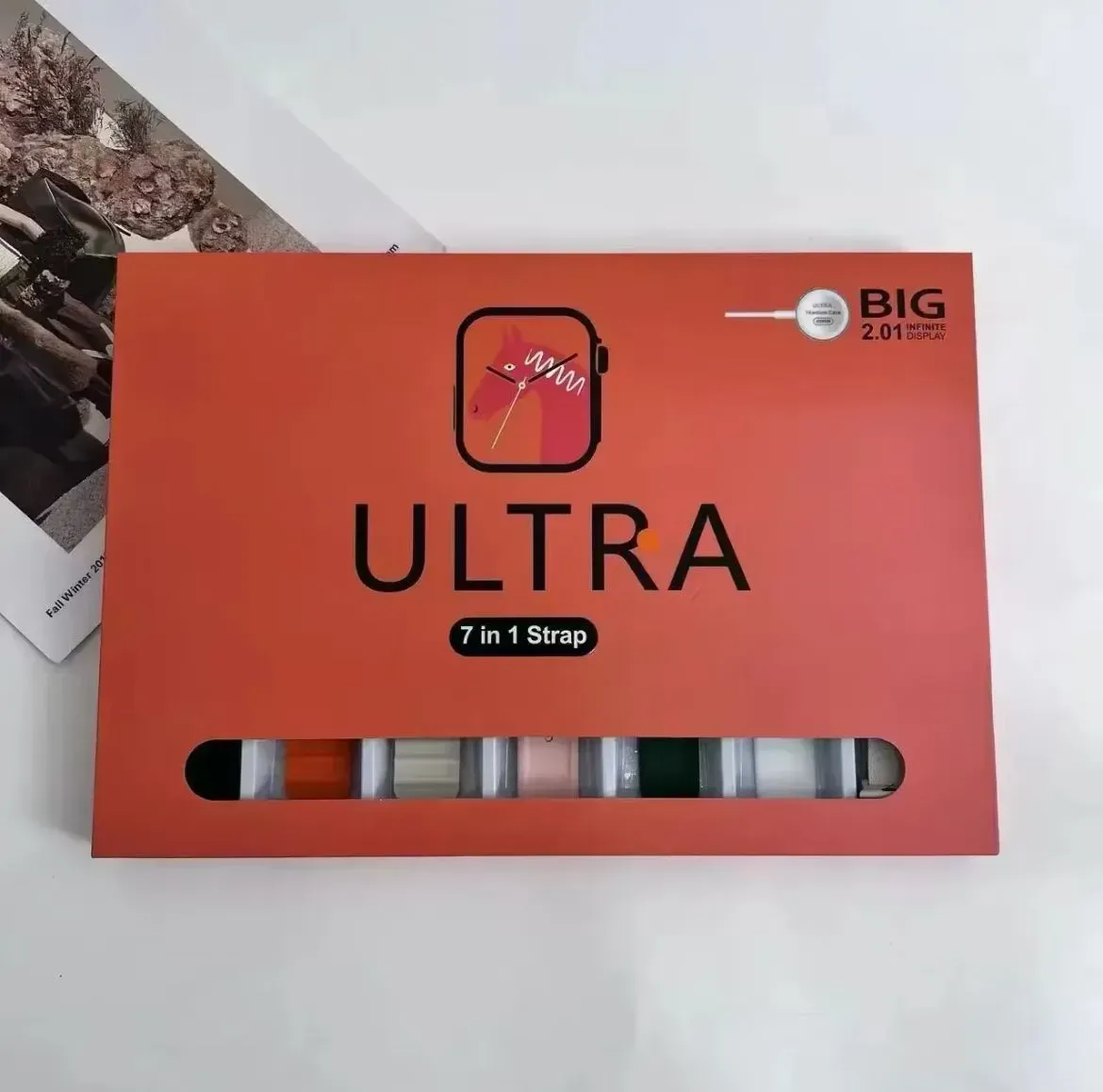 Reloj Inteligente 7 En 1 Para Hombre Y Mujer Pulsera Ultra 9 Con Pantalla De Alta Definición De 2,2 Pulgadas