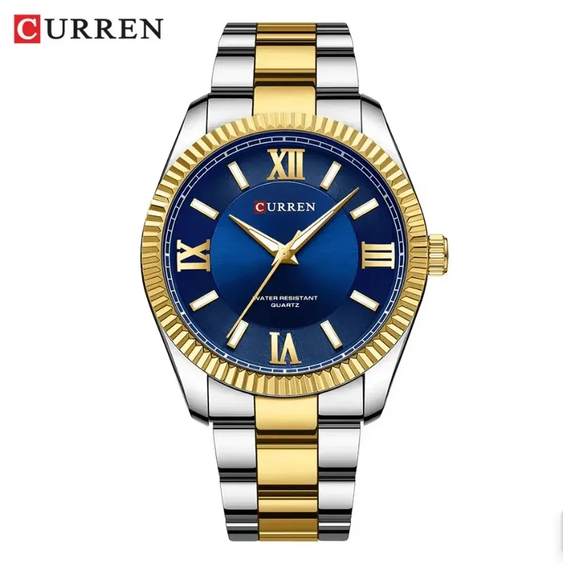 Reloj CURREN Original Para Hombre  KRED9302 -8452