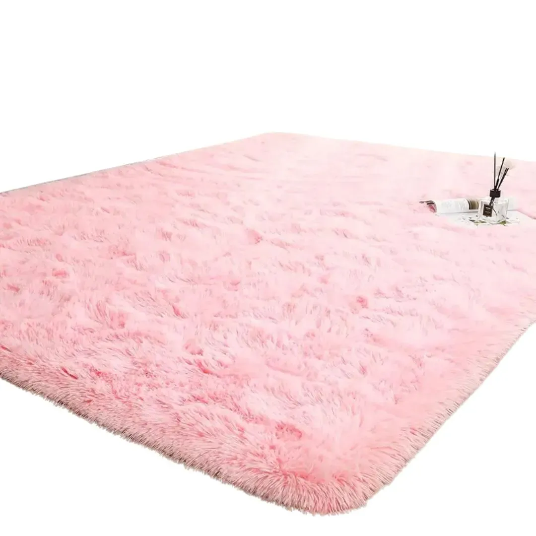 Tapete Alfombra Peluche 170x120 Cm Para Sala Habitacion