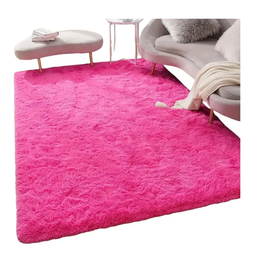 Tapete Alfombra Peluche 170x120 Cm Para Sala Habitacion