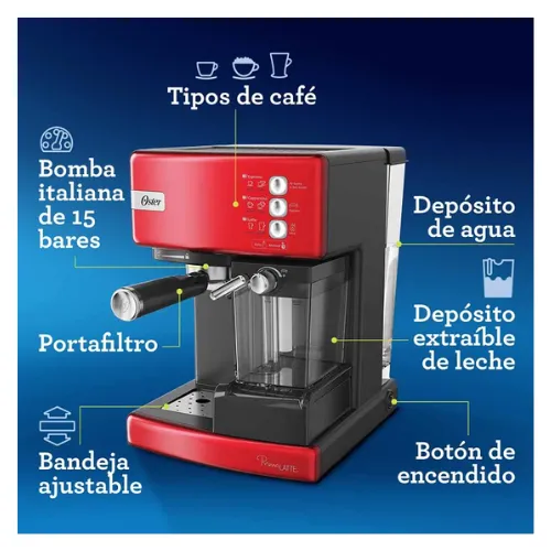 Cafetera Automatica De Espresso OSTER