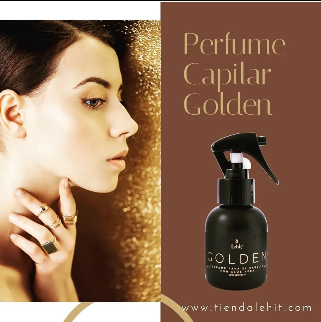 Perfume Capilar  Lehit - Golden X120Ml