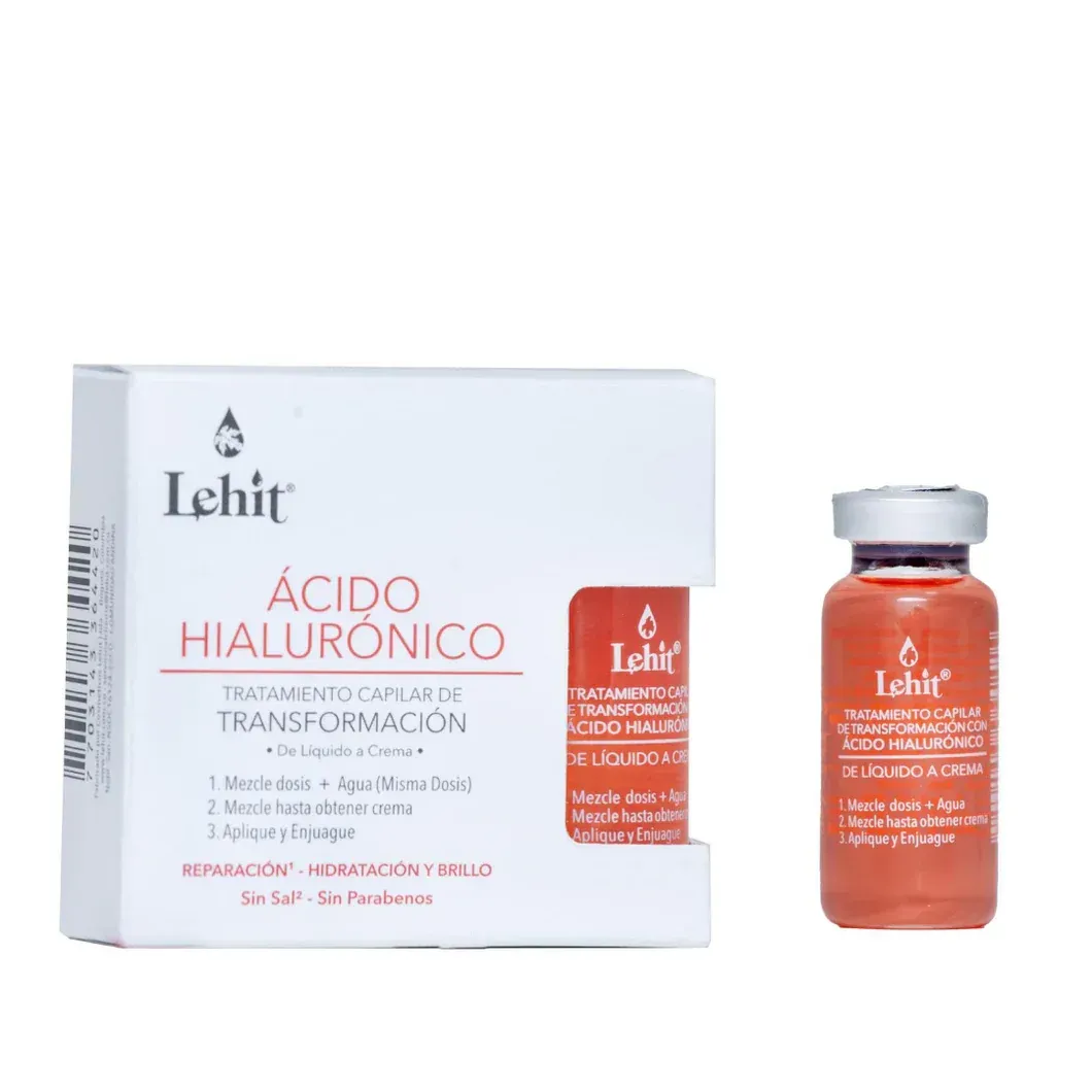 Acido Hialurónico TRANSFORMACION de Liquido a Crema - 3 ampolletas x 15 ml