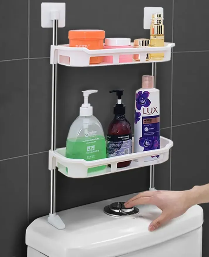 Organizador Estante Para Baño Repisa Inodoro