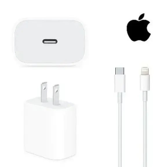 Cargador Iphone Carga Rápida 20w Con Cable 1:1