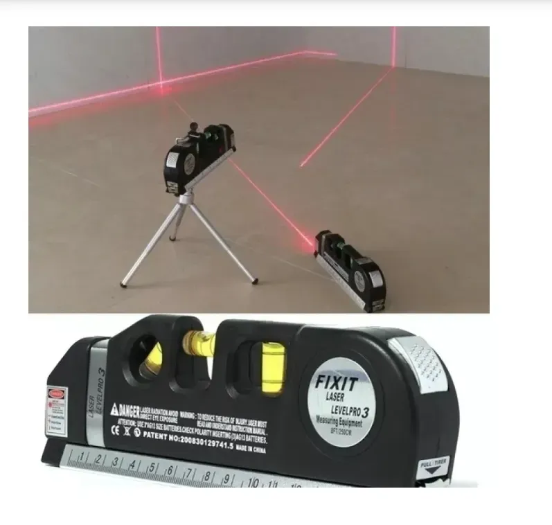 Metro Nivel Laser Con Línea Cruzada Alineador