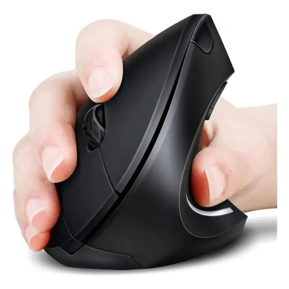 Mouse Ergonómico Vertical Inalambrico 24g Recargable USB