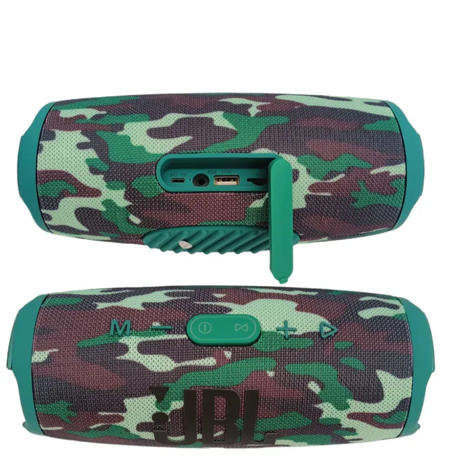 Parlante JBL Charge 5 bluetooth recargable con USB Camuflado