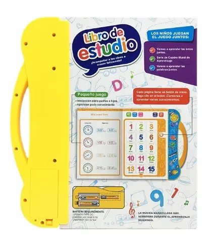 Libro De Estudio Interactivo Español Ingles