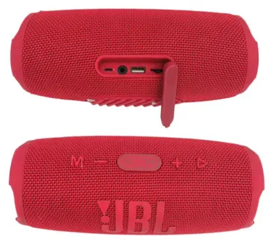 Parlante JBL Charge 5 Rojo Bluetooth recargable con USB AAA