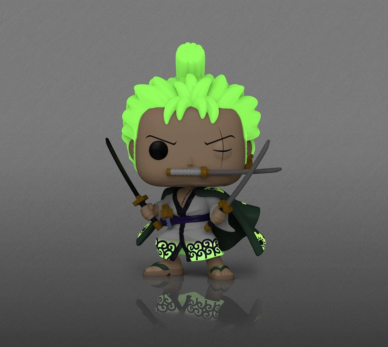 Funko Pop! Anime One Piece Roronoa Zoro (Brilla En La Oscuridad), Exclusivo