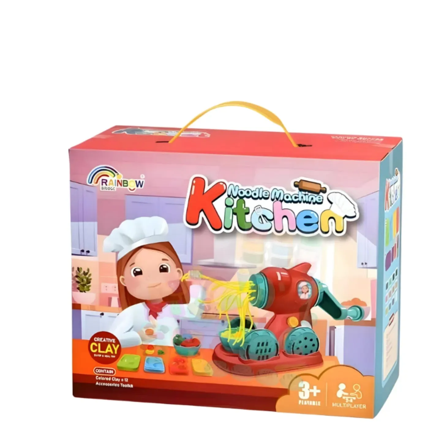 Juego Educativo De Plastilina Cocina - 33 Piezas Para Niños 3 O Mas Tipo Play Doh 