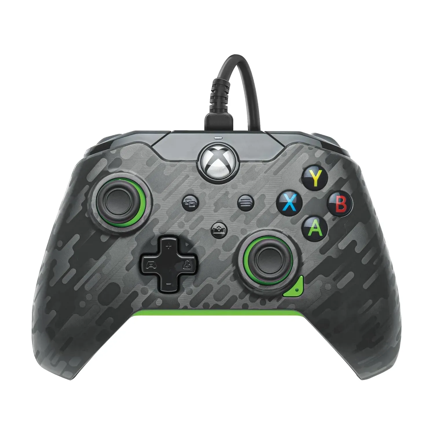 Control  Xbox Con Cable Series X S, Xbox One Y Pc Neon Carbon 