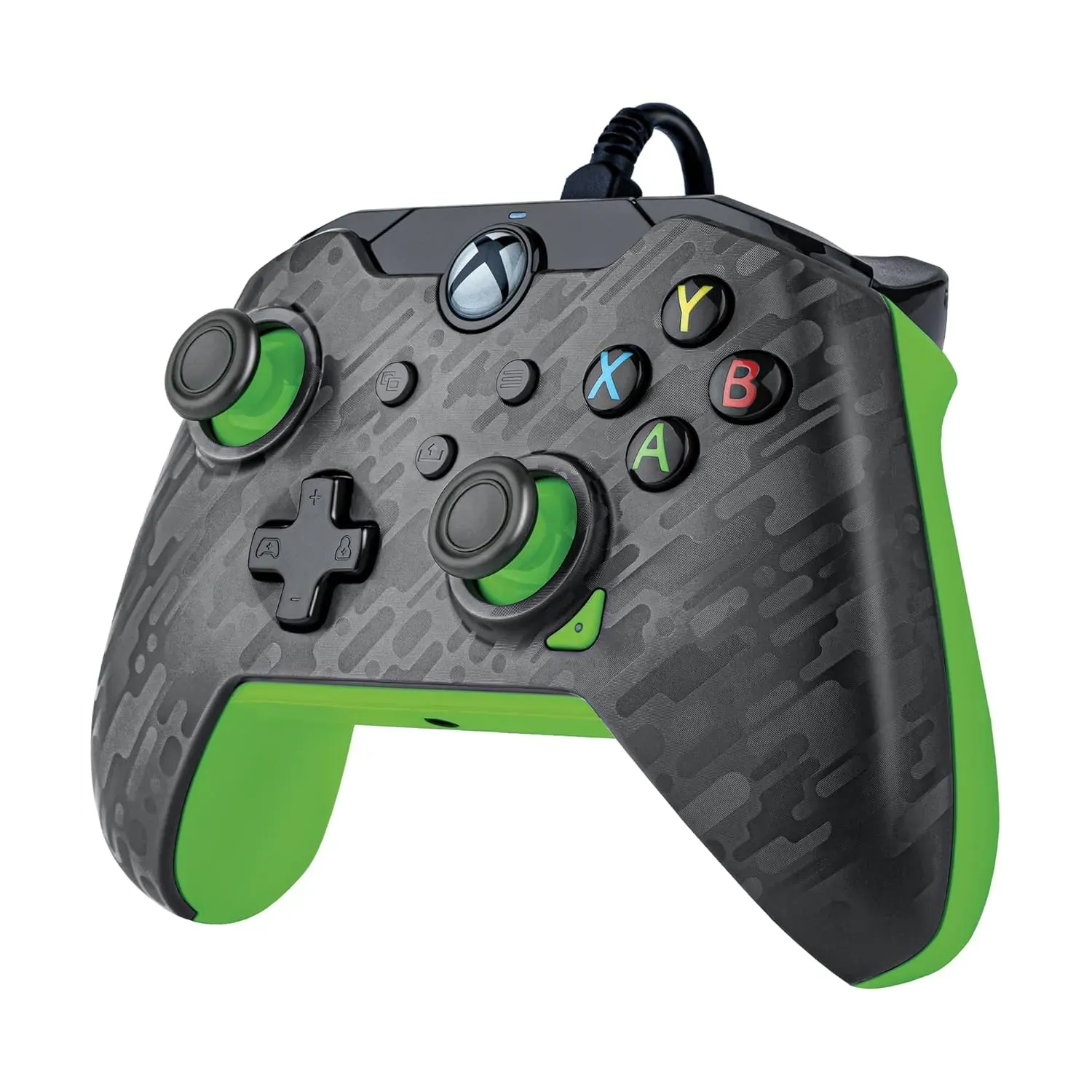 Control  Xbox Con Cable Series X S, Xbox One Y Pc Neon Carbon 