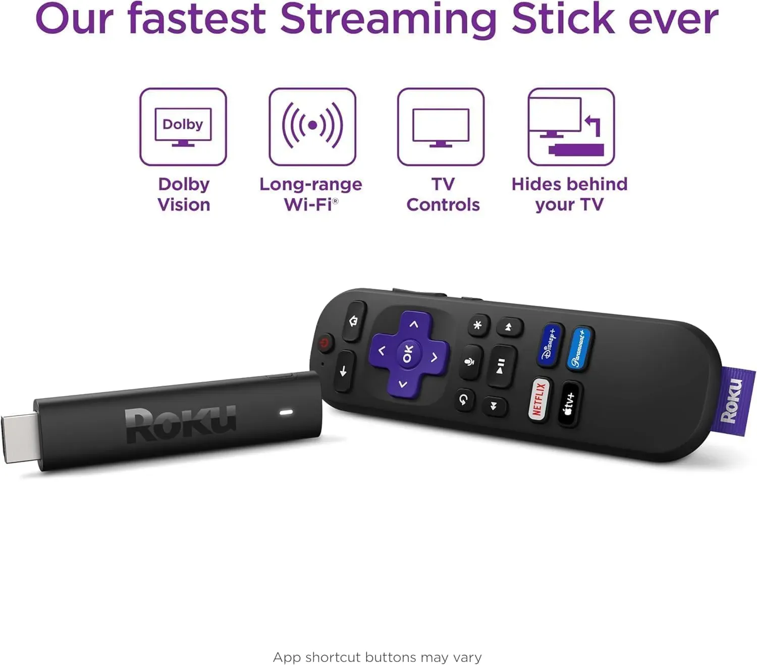 Roku Streaming Stick 4K (Renovado)