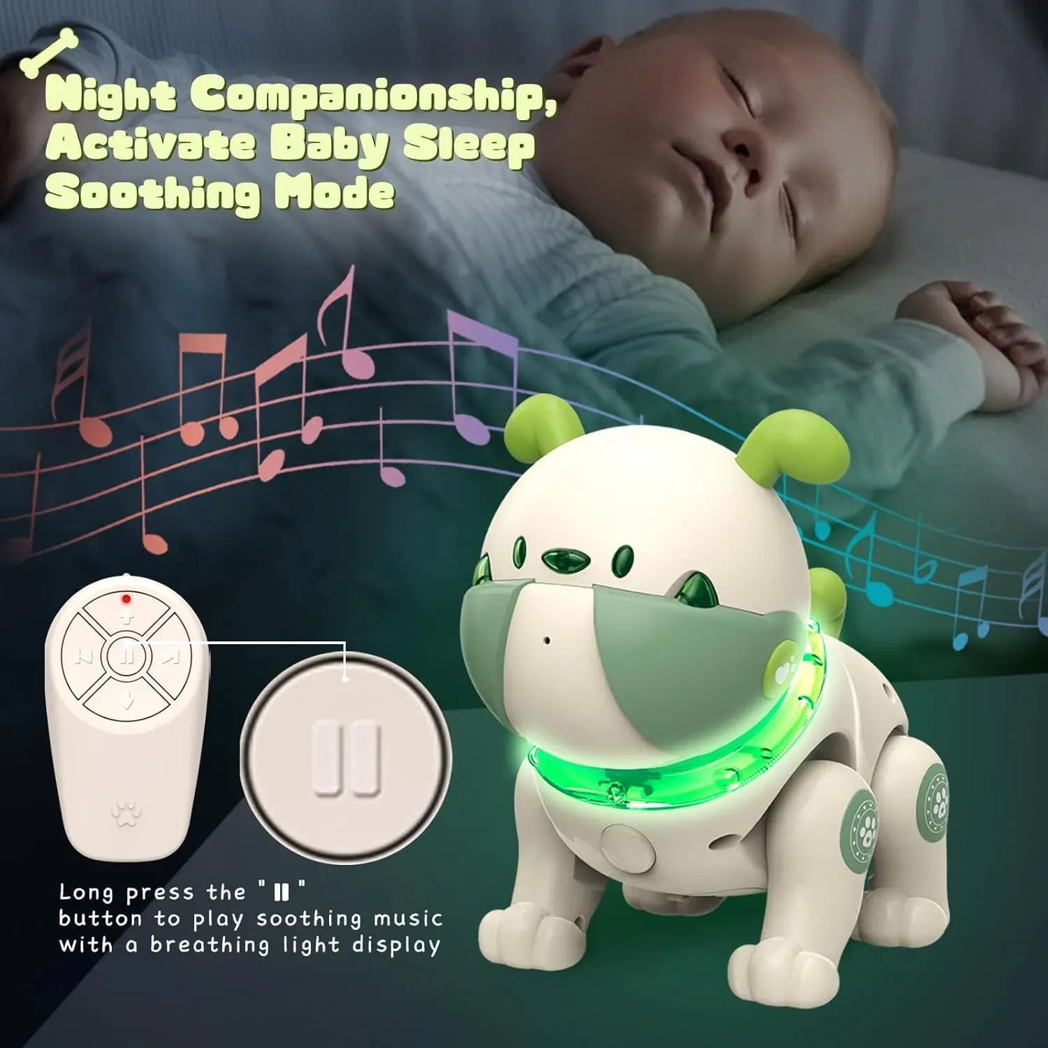 Perro Robot Interactivo Para Niños - Juguete Inteligente Con Sensor Táctil, Música Y Baile, Regalo Ideal Para Niños De 3 A 5 Años