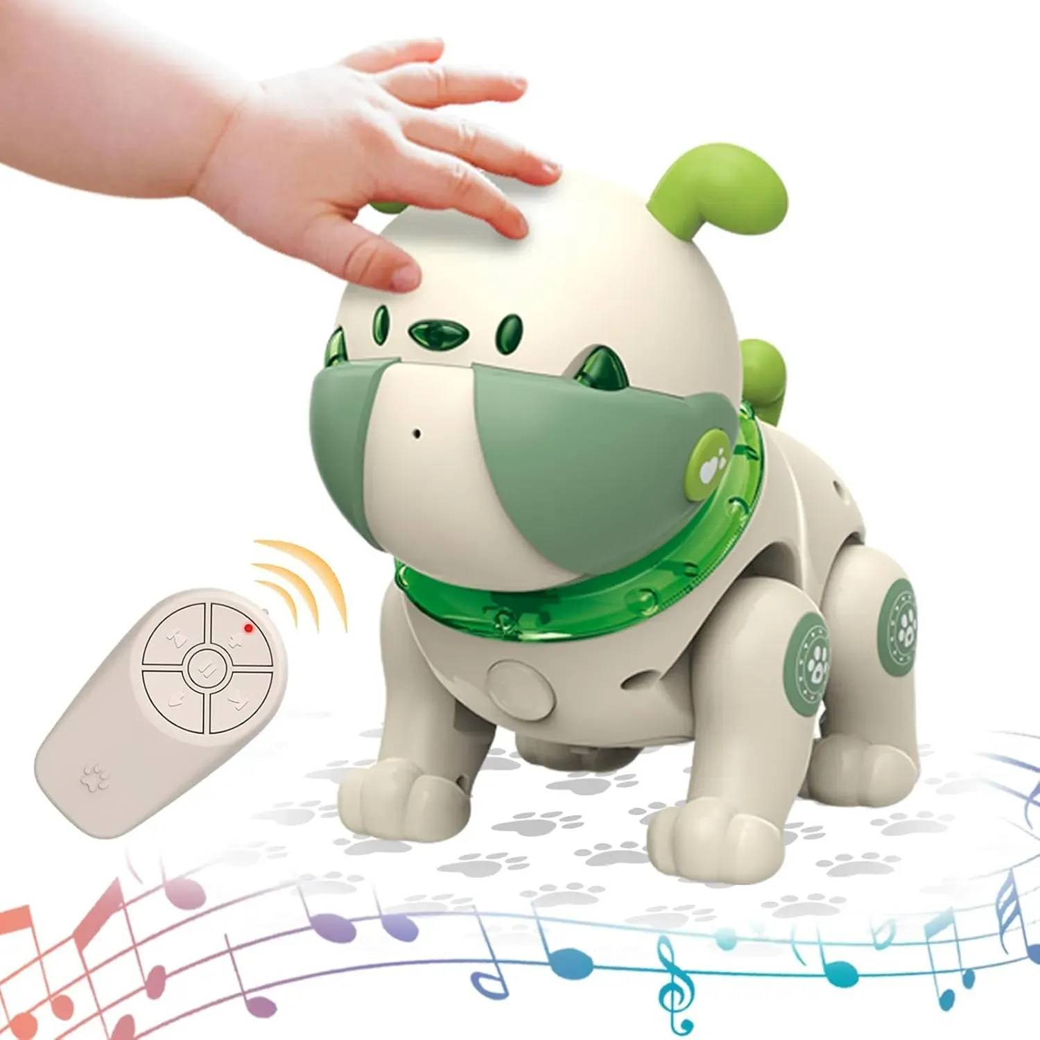 Perro Robot Interactivo Para Niños - Juguete Inteligente Con Sensor Táctil, Música Y Baile, Regalo Ideal Para Niños De 3 A 5 Años