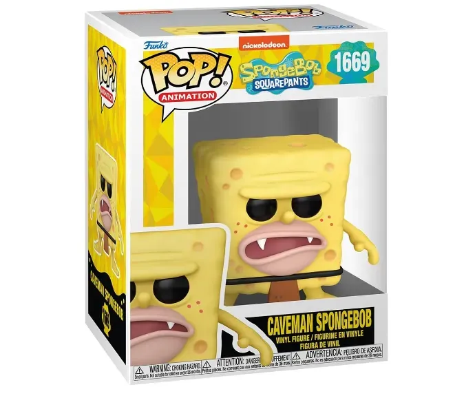 Funko Pop! Bob Esponja 25 Aniversario - Bob Esponja Cavernario