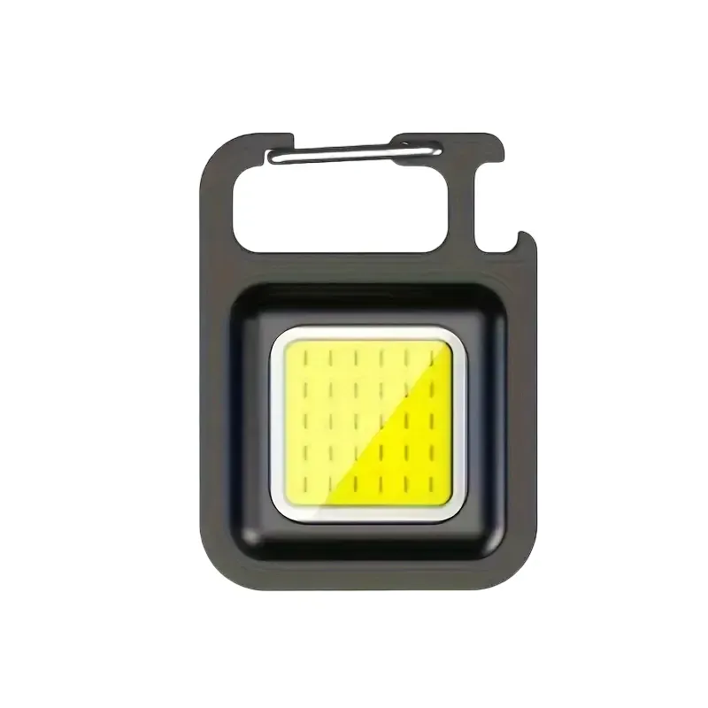 Llavero Con Linterna Led Recargable - Luz Potente Y Portátil