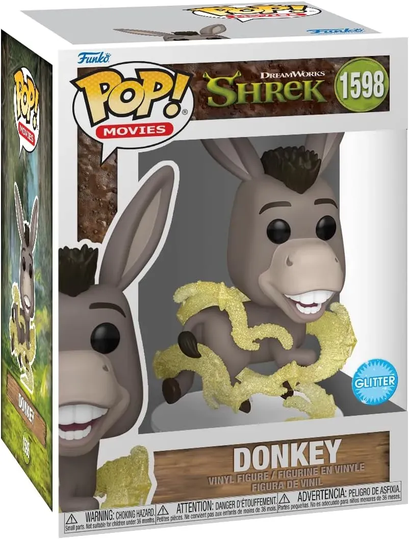 Funko Pop: Shrek - Burro Con Purpurina