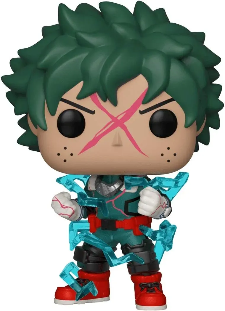 Funko Pop My Hero Academia - Deku Full Cowl (Brilla En La Oscuridad)-incluye funda 