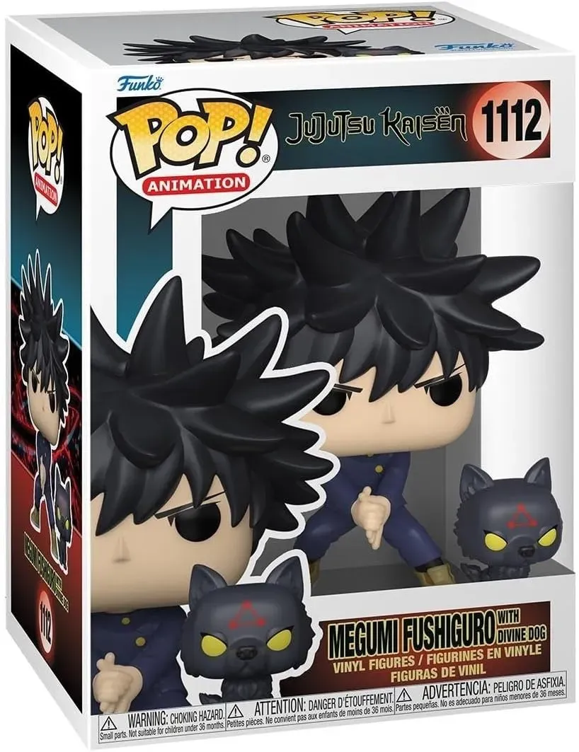 Funko Pop! Jujutsu Kaisen - Megumi Con Perro