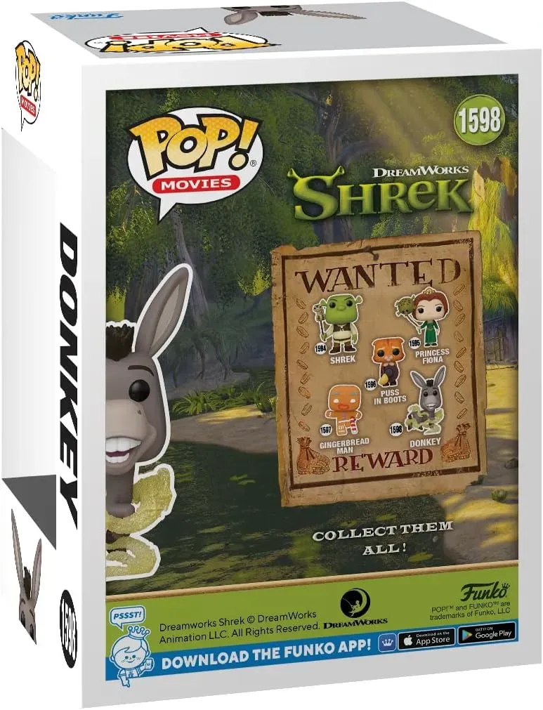 Funko Pop: Shrek - Burro Con Purpurina