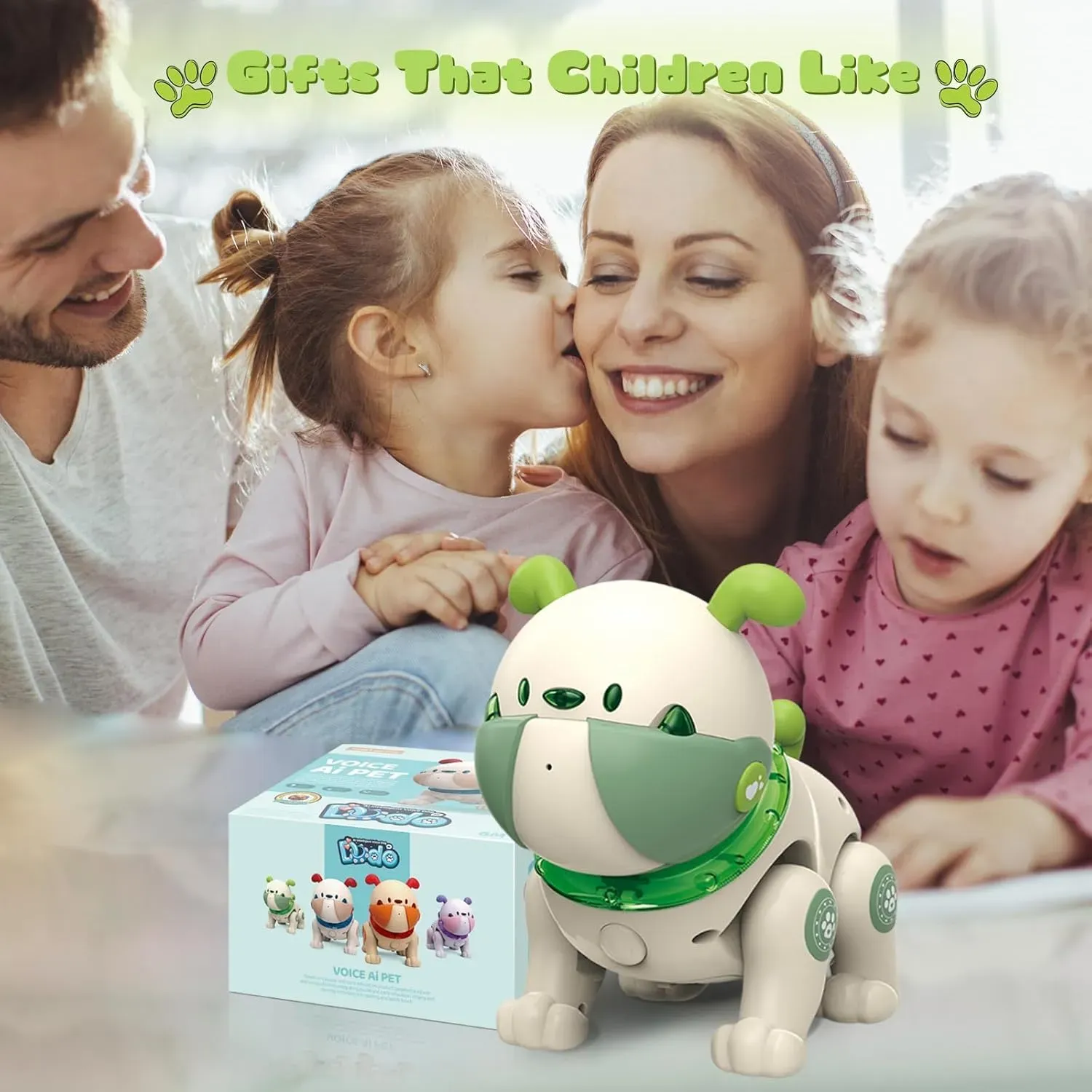 Perro Robot Interactivo Para Niños - Juguete Inteligente Con Sensor Táctil, Música Y Baile, Regalo Ideal Para Niños De 3 A 5 Años