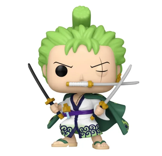 Funko Pop! Anime One Piece Roronoa Zoro (Brilla En La Oscuridad), Exclusivo