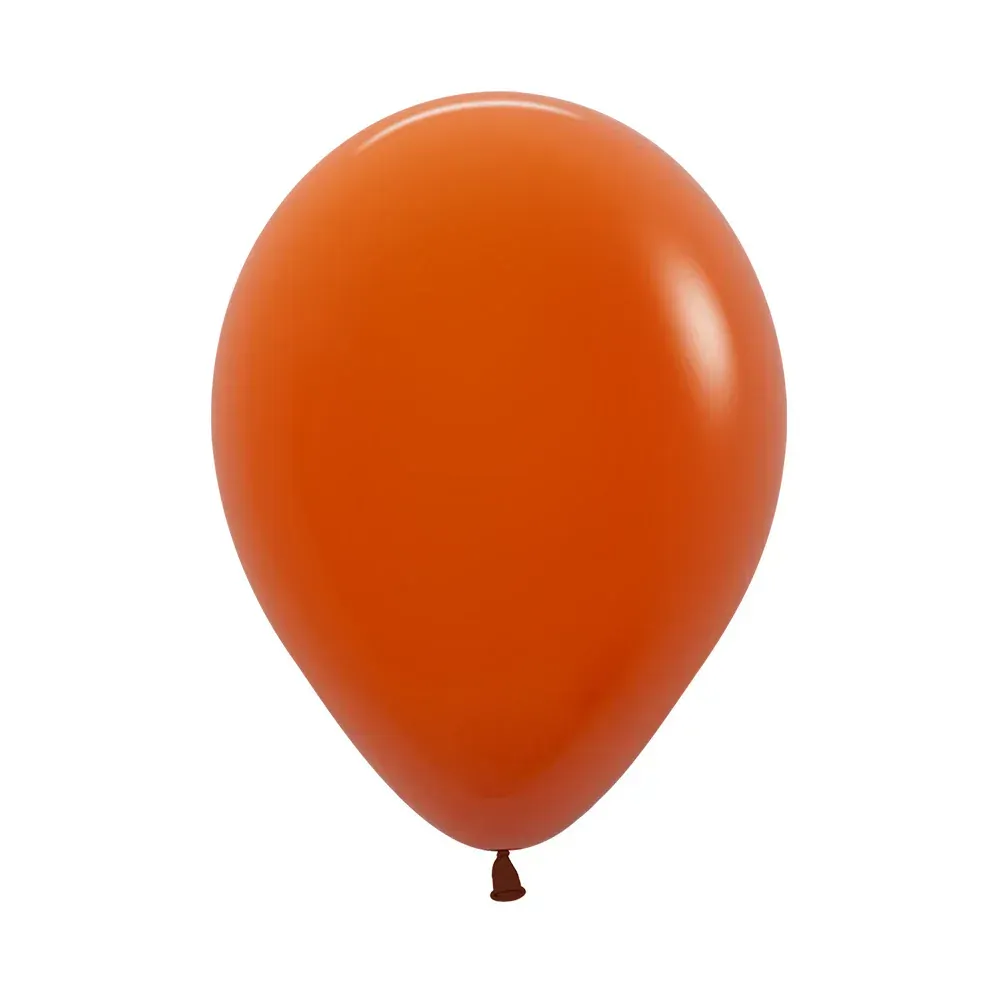 Globo Latex Redondo fashion Naranja Cobrizo R-5 * 50und Sempertex