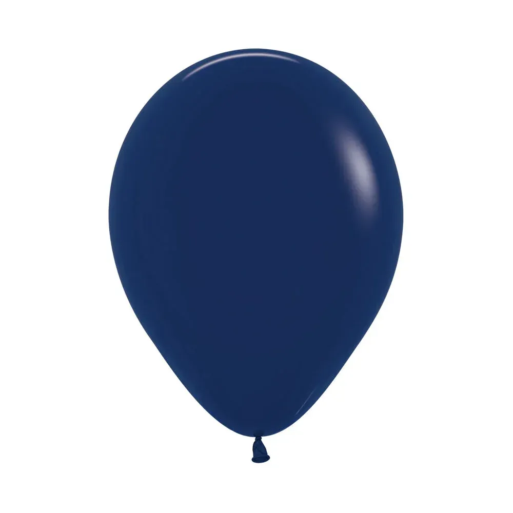 Globo Latex Redondo fashion Azul Naval R-12 * 50und Sempertex